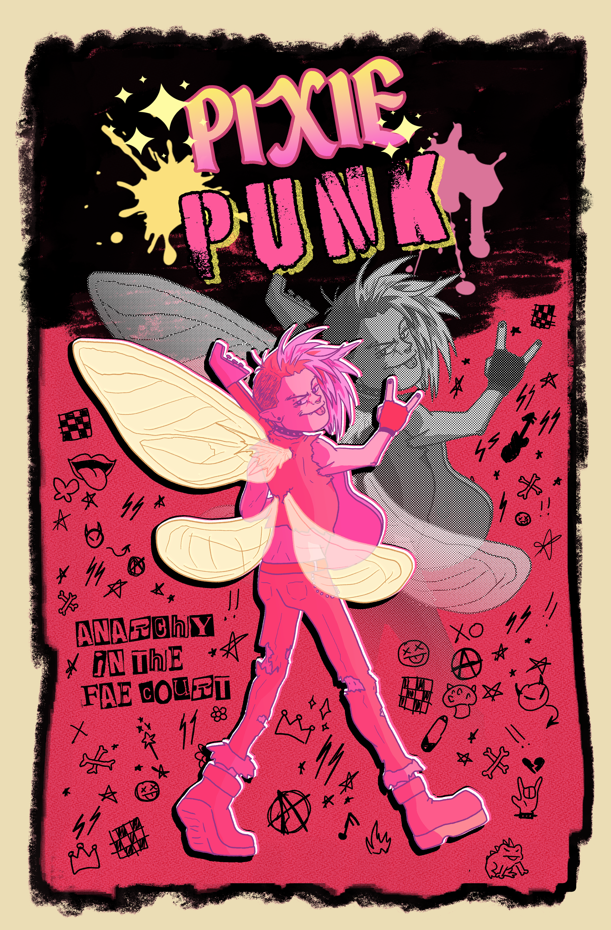 Pixie Punk Zine Cover