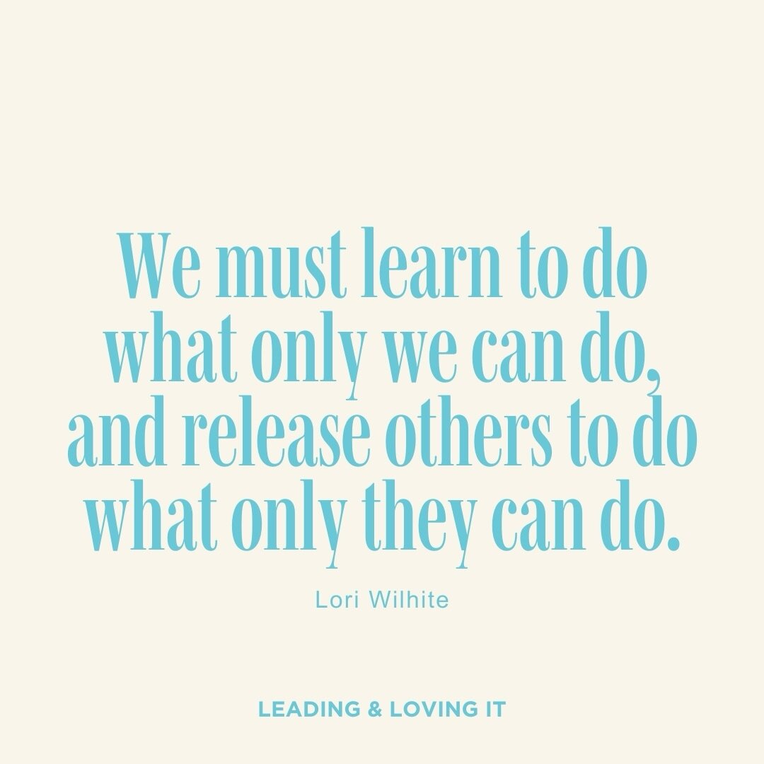 As a leader it can be easy to get caught up in the trap of control. It&rsquo;s easy to think we have to have our hands in everything, or that if we don&rsquo;t do it, it just won&rsquo;t get done right.

The problem is, without meaning to, we might b