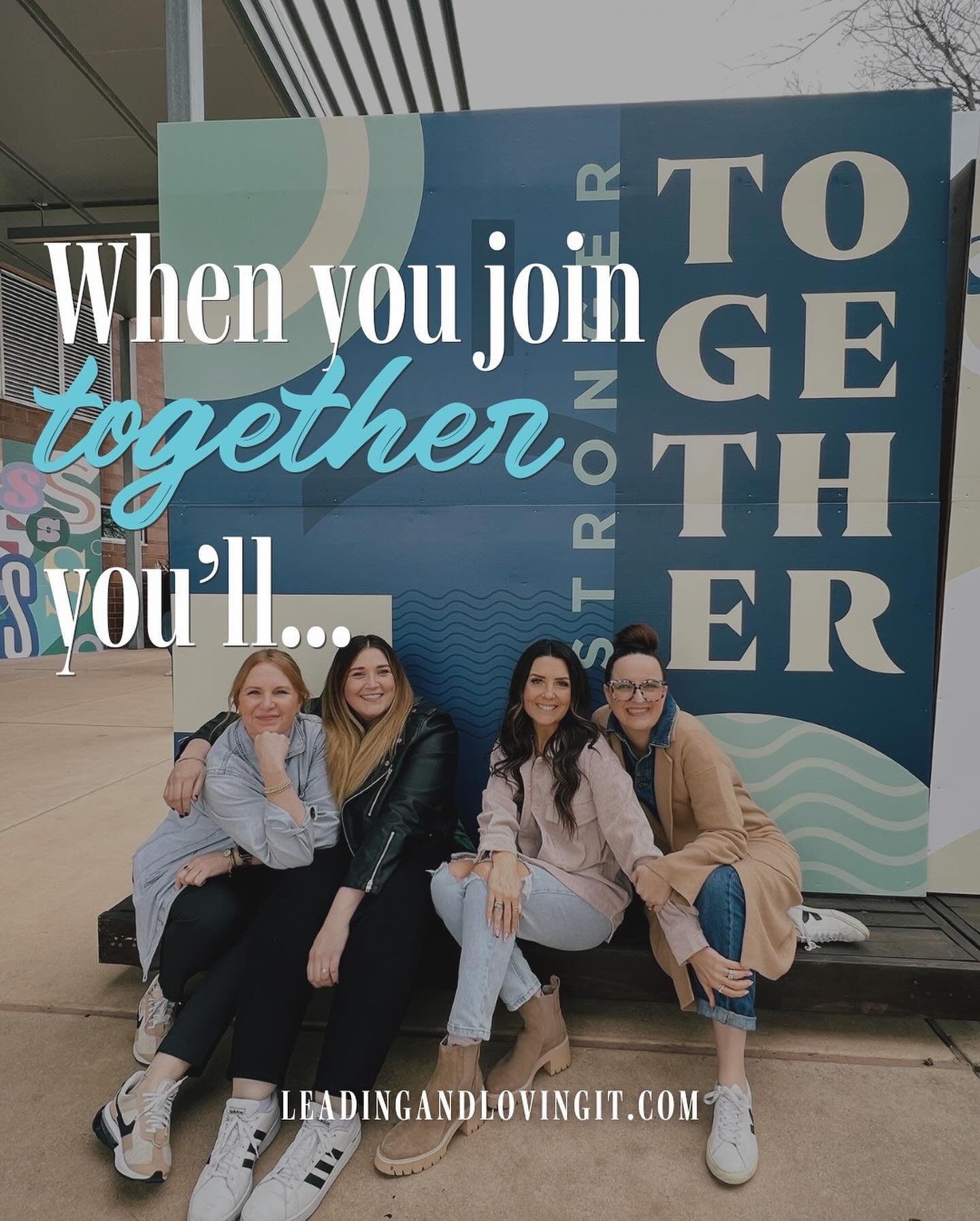 🚨One week left&mdash;This is your LAST CHANCE to jump into TOGETHER until the next time registration opens. Don&rsquo;t miss out! 
⠀⠀⠀⠀⠀⠀⠀⠀⠀
When you join TOGETHER you&rsquo;ll:
⠀⠀⠀⠀⠀⠀⠀⠀⠀
👯&zwj;♀️Build a girl gang to lean into for ministry advice, 