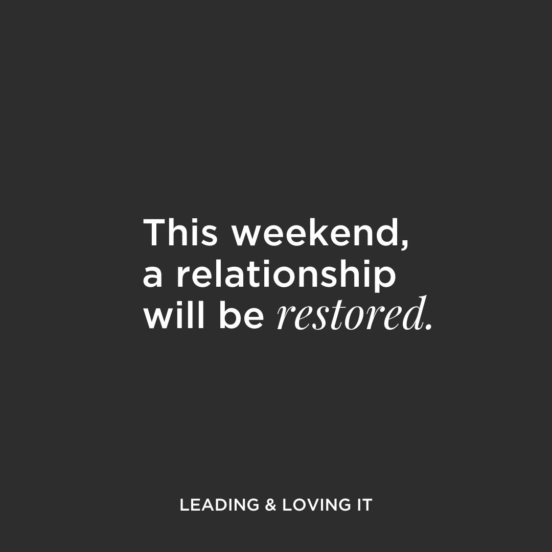 As you head to church, remember that this weekend matters. God is going to transform lives. And we get to be part of it. What a joy!
.
.
.
.
.
.
 #leadingandlovingit #pastorswives #encouragement #leadership #leaders #dailyencouragement #devotionals #