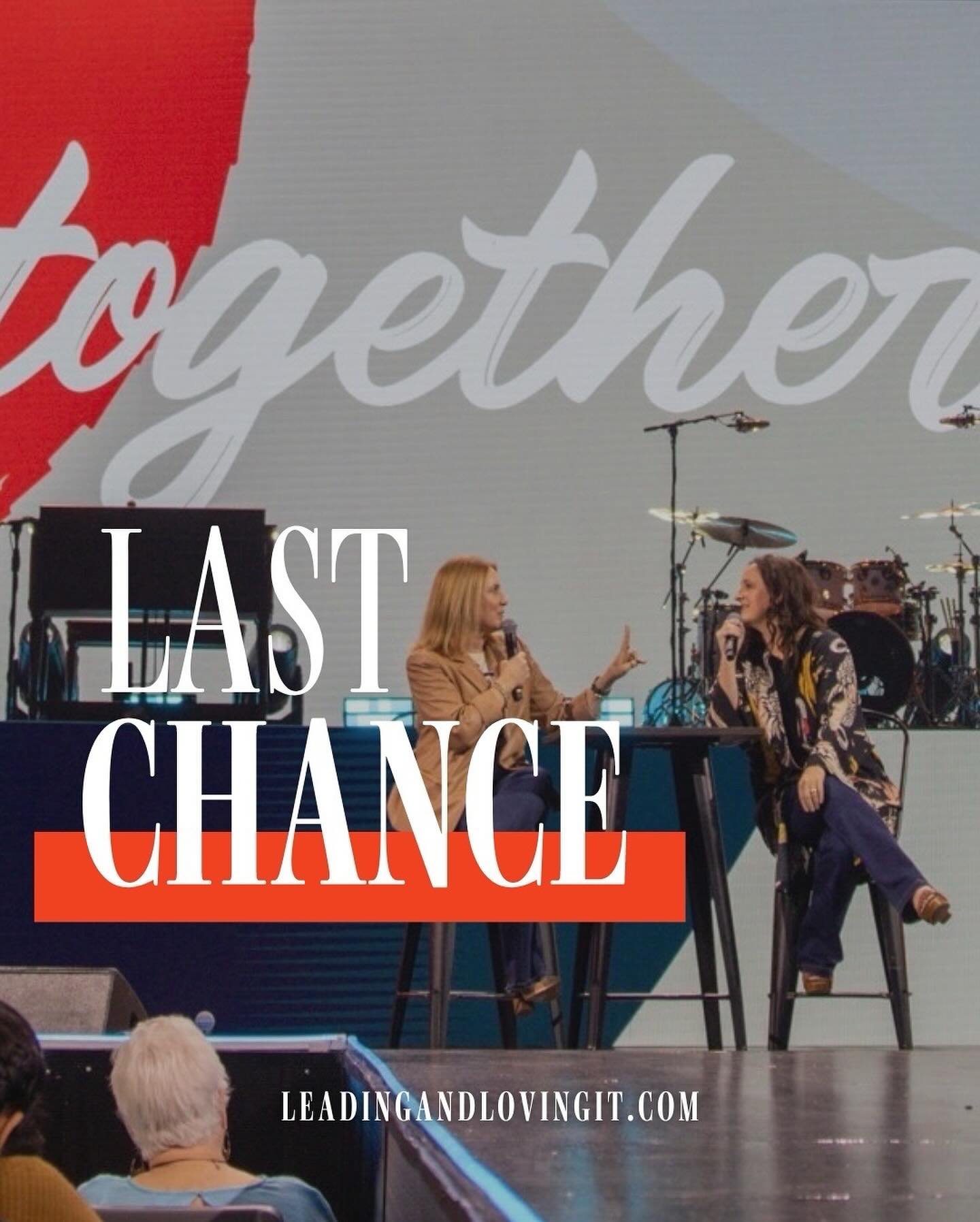 ⚡️LAST CHANCE&mdash;Registration for TOGETHER CLOSES TODAY!
⠀⠀⠀⠀⠀⠀⠀⠀⠀
We only open TOGETHER 4 times a year and registration closes tonight! We are praying for all of the women leaders God is going to bring into this community as we continue to lead s