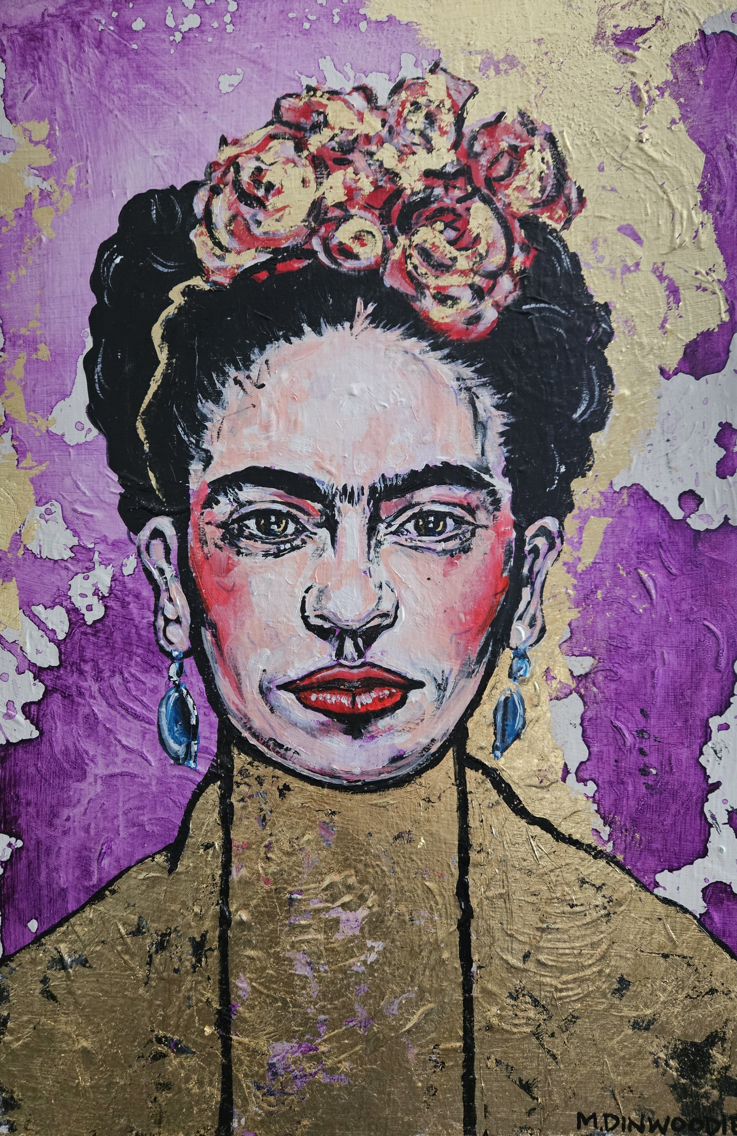 GOLD FRIDA - 12x18 - Available to purchase in SHOP