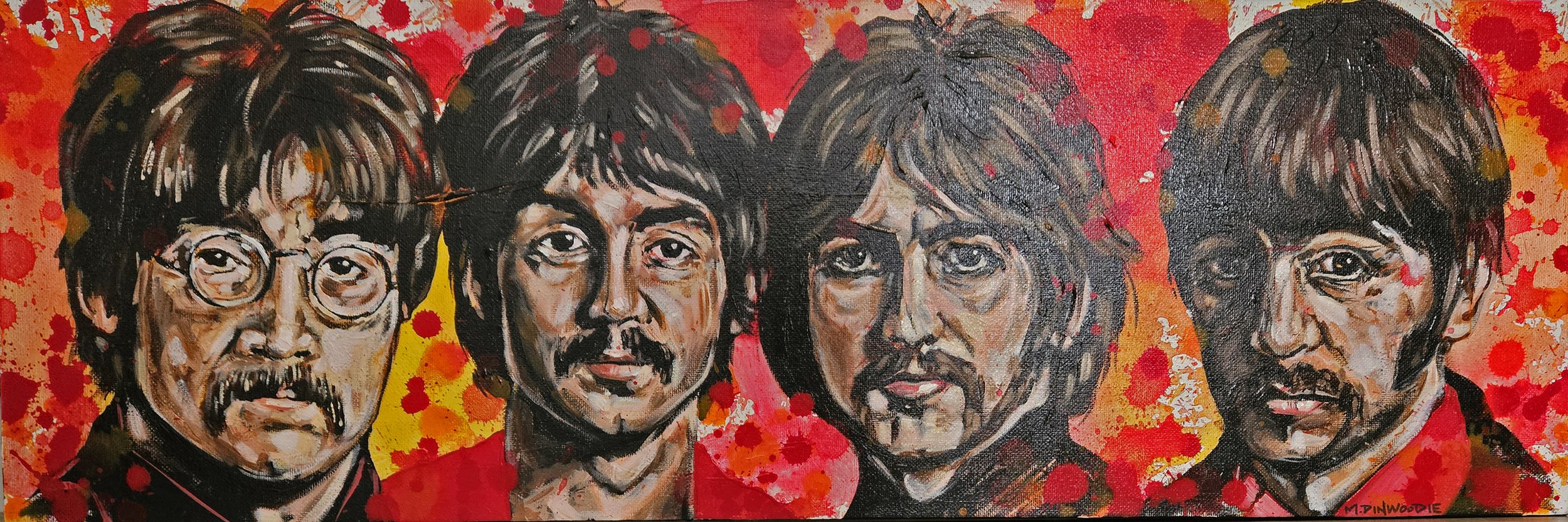 SGT. PEPPERS - 12X36 - AVAILABLE IN SHOP