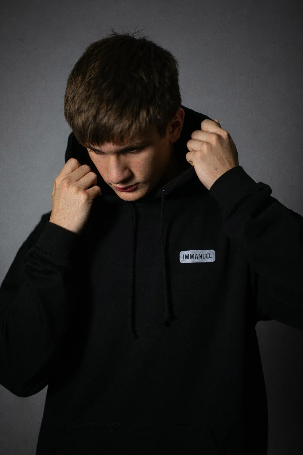 IMMANUEL: GOD WITH US (BLACK) HOODIE