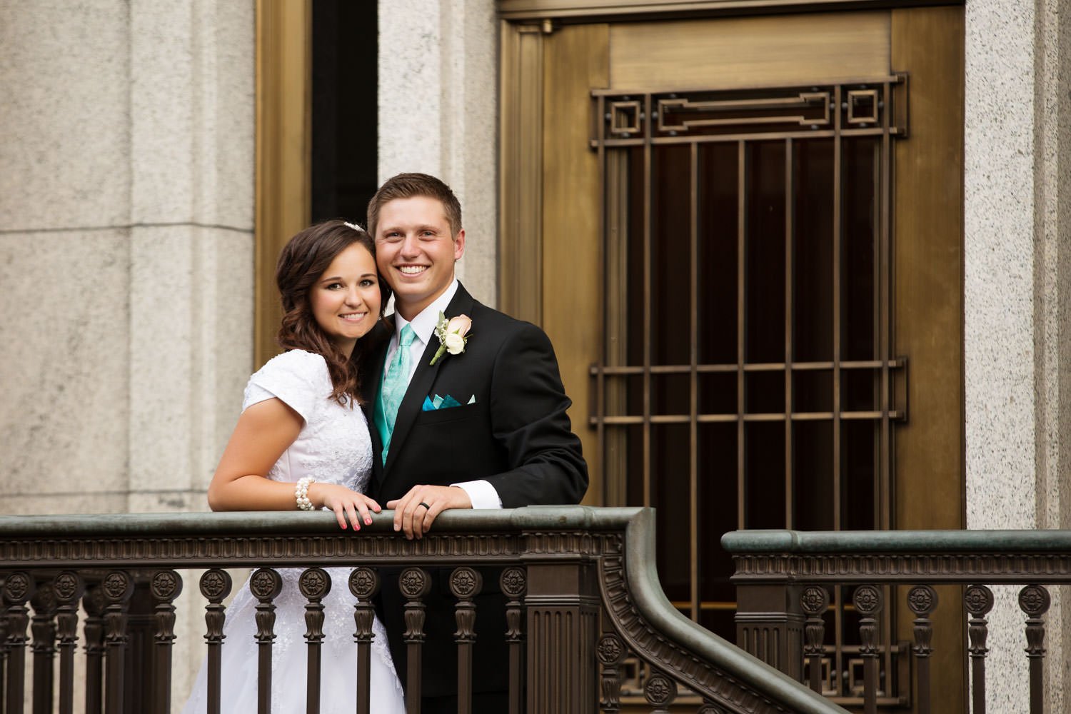 Salt Lake LDS Temple Wedding