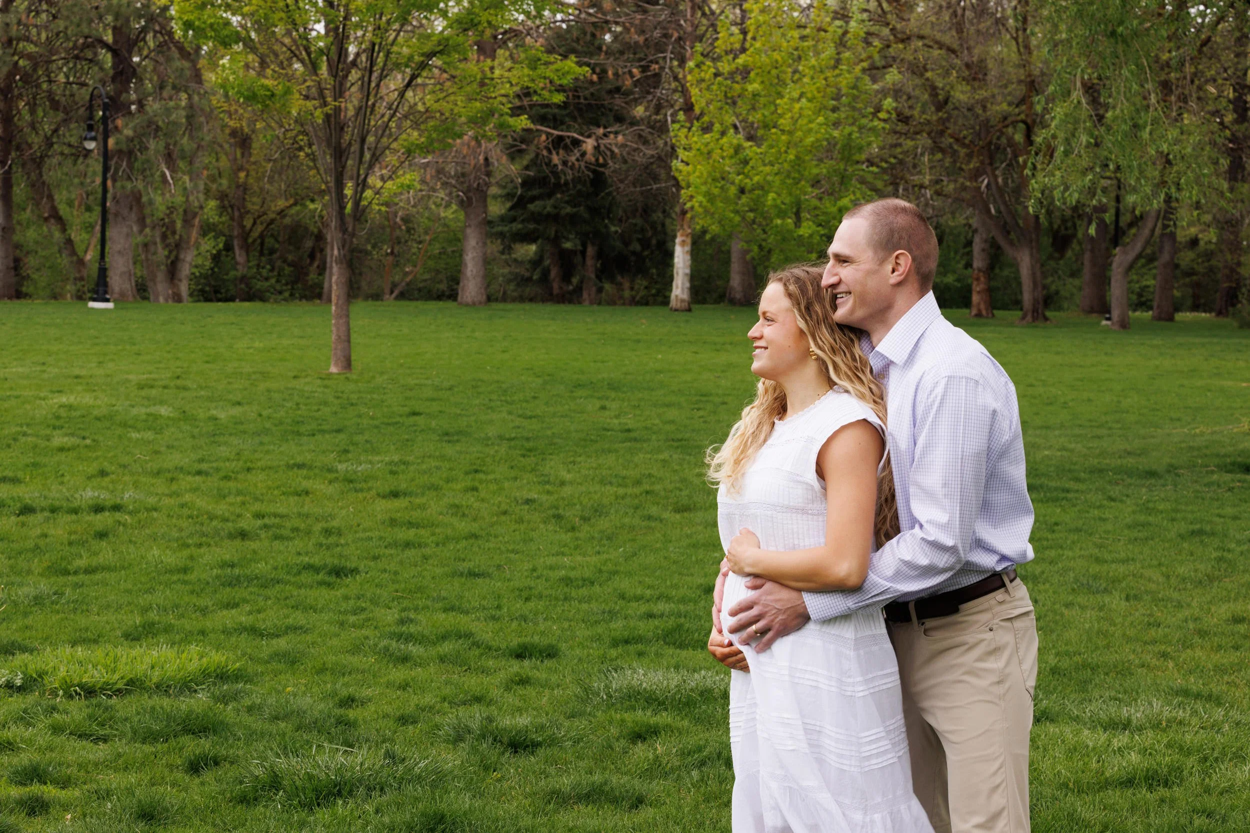 Layton Commons Park Utah Maternity Photos
