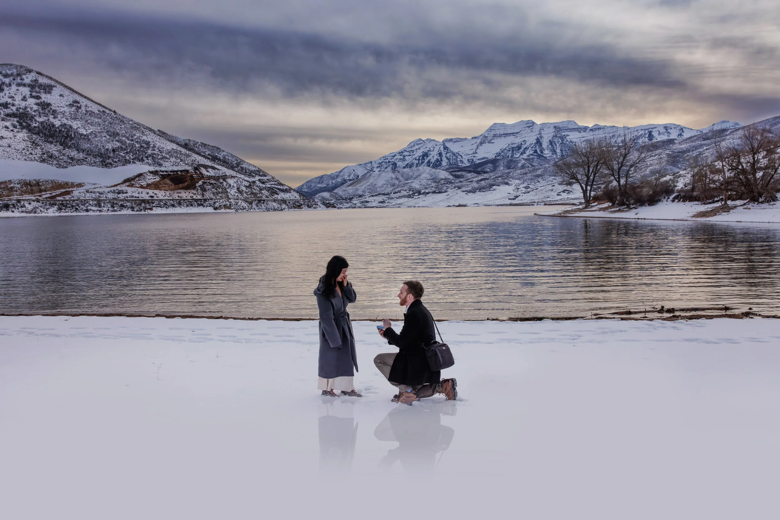 Utah Surprise Proposal Mountain Photography