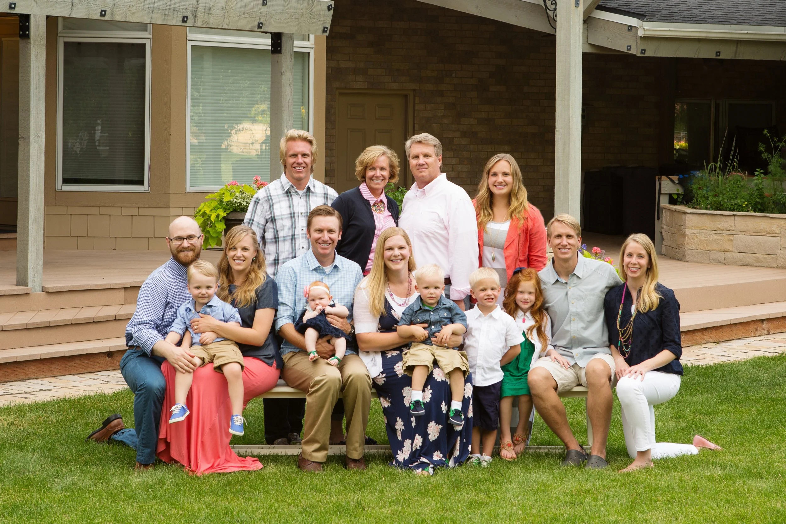 extended family photos utah