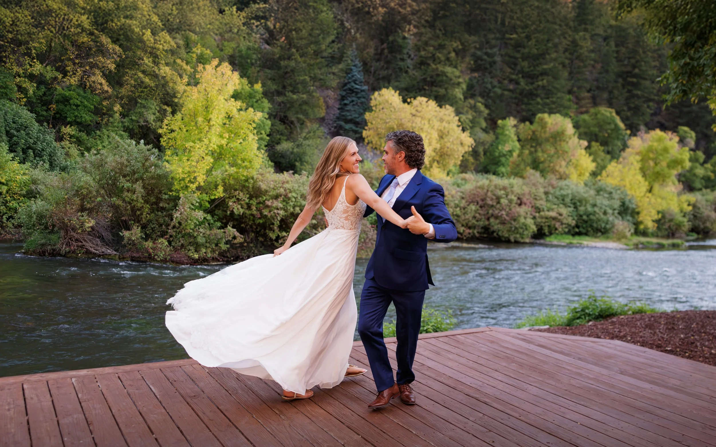 Provo River Wedding