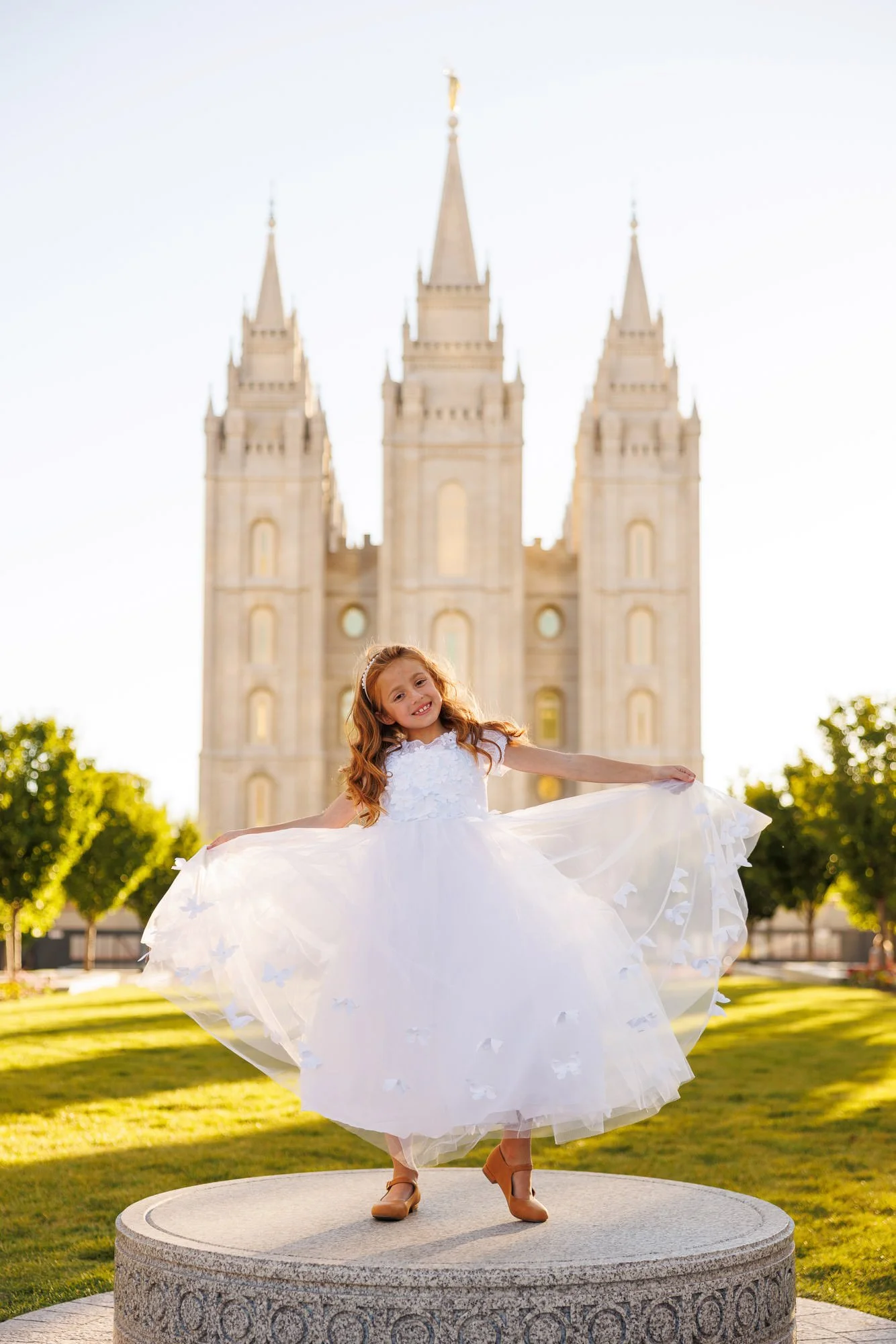 Utah LDS Baptism Photos