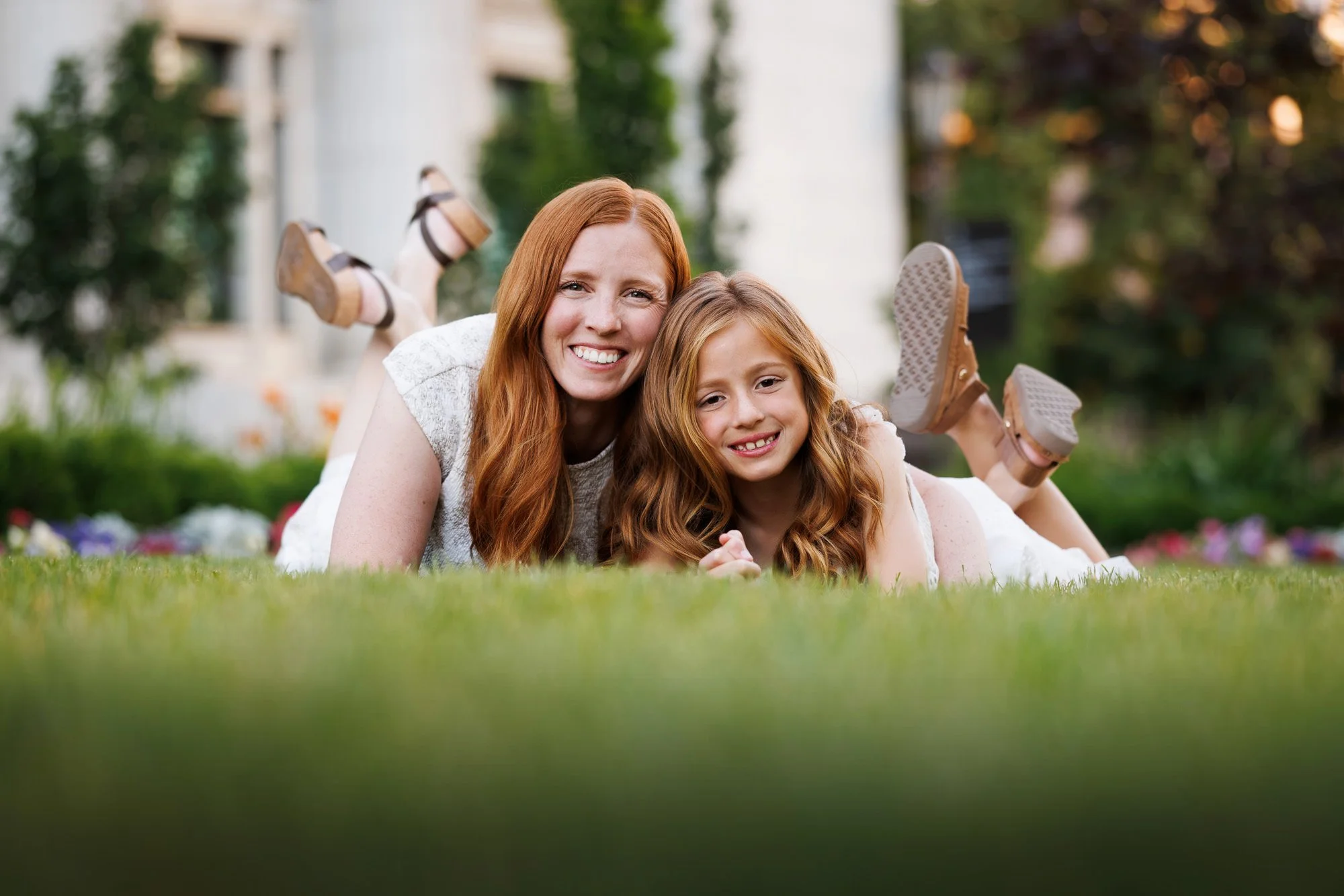 Temple Square Salt Lake City Family Photos