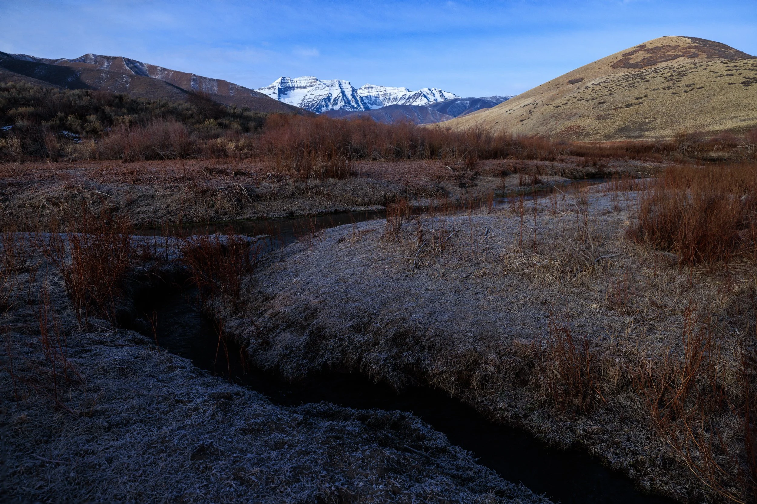 Mount Timpanogos  Creek view