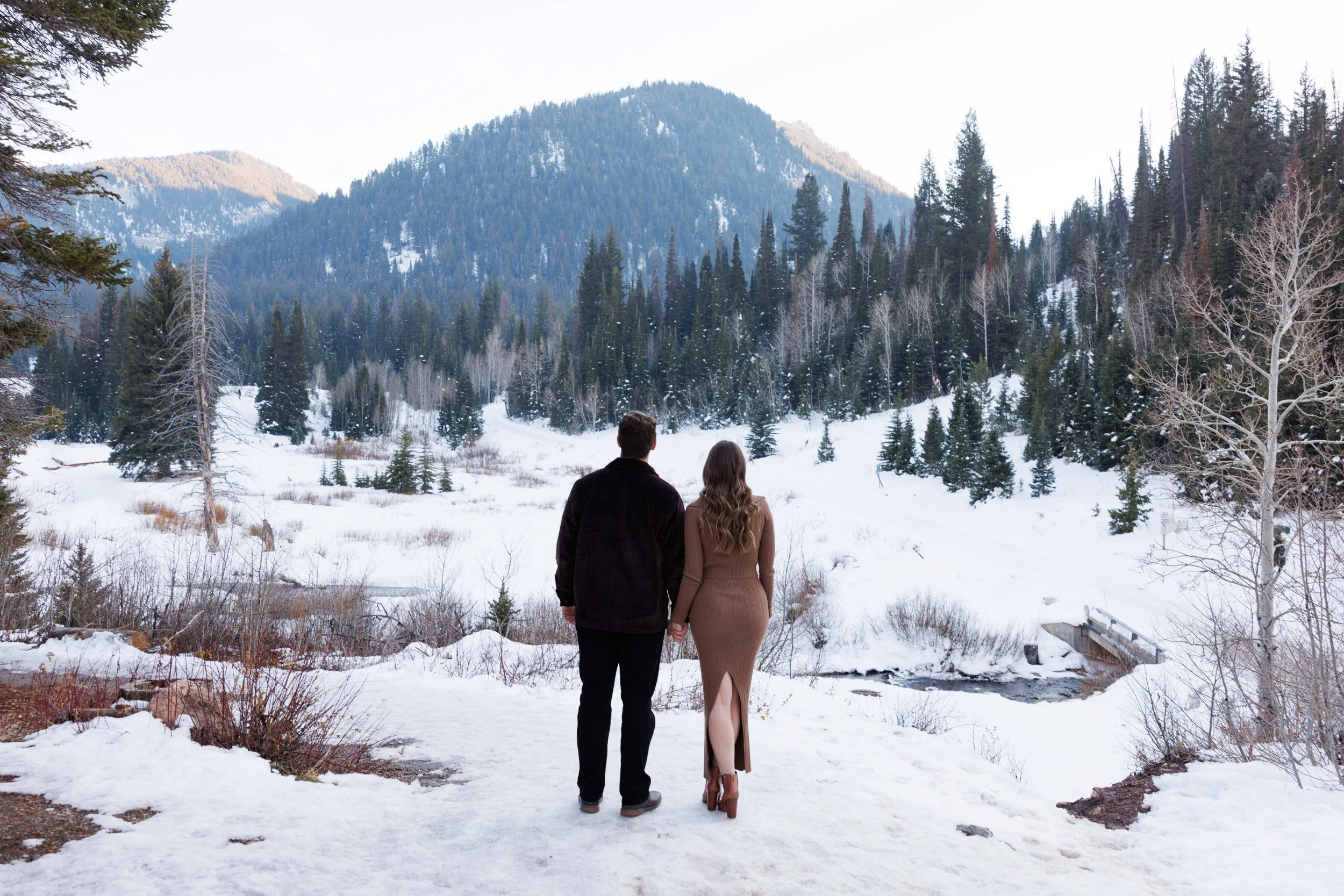Winter Photos at Jordan Pines Campground
