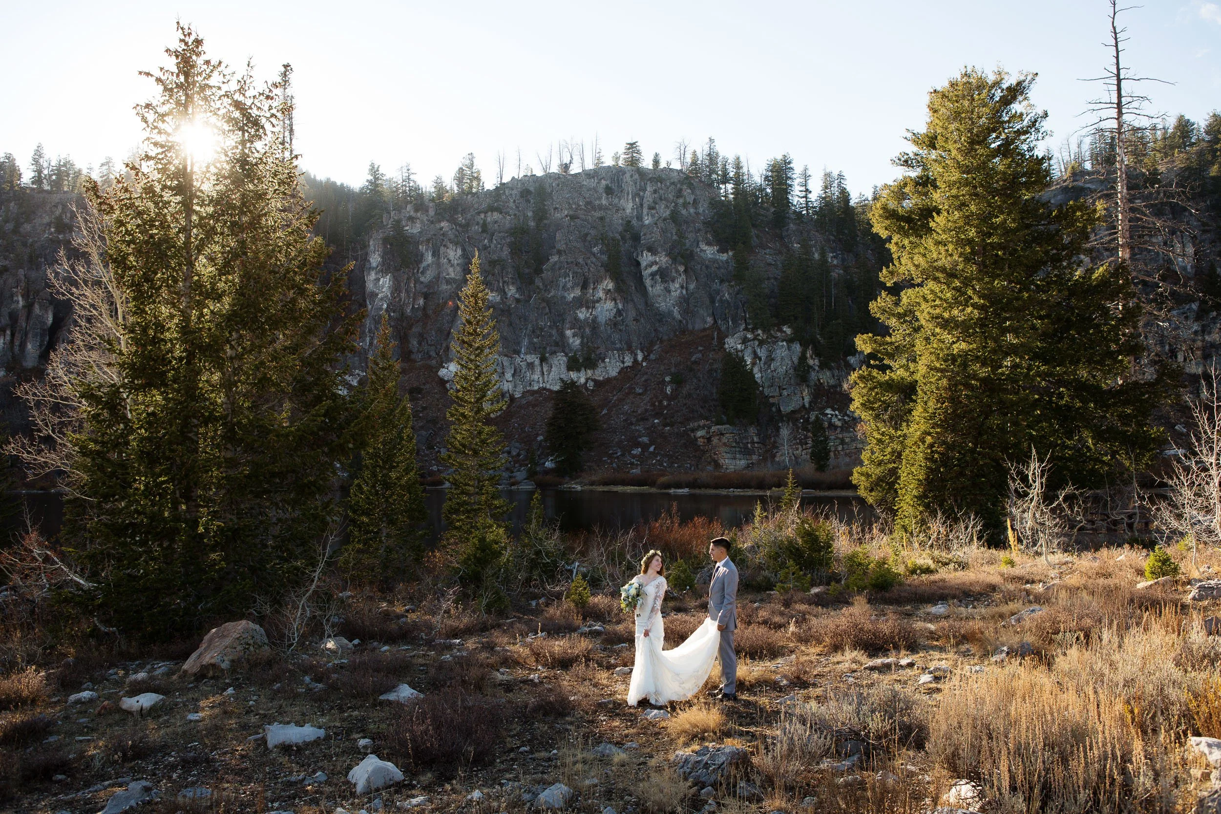 Tony Grove Cache National Forest Wedding