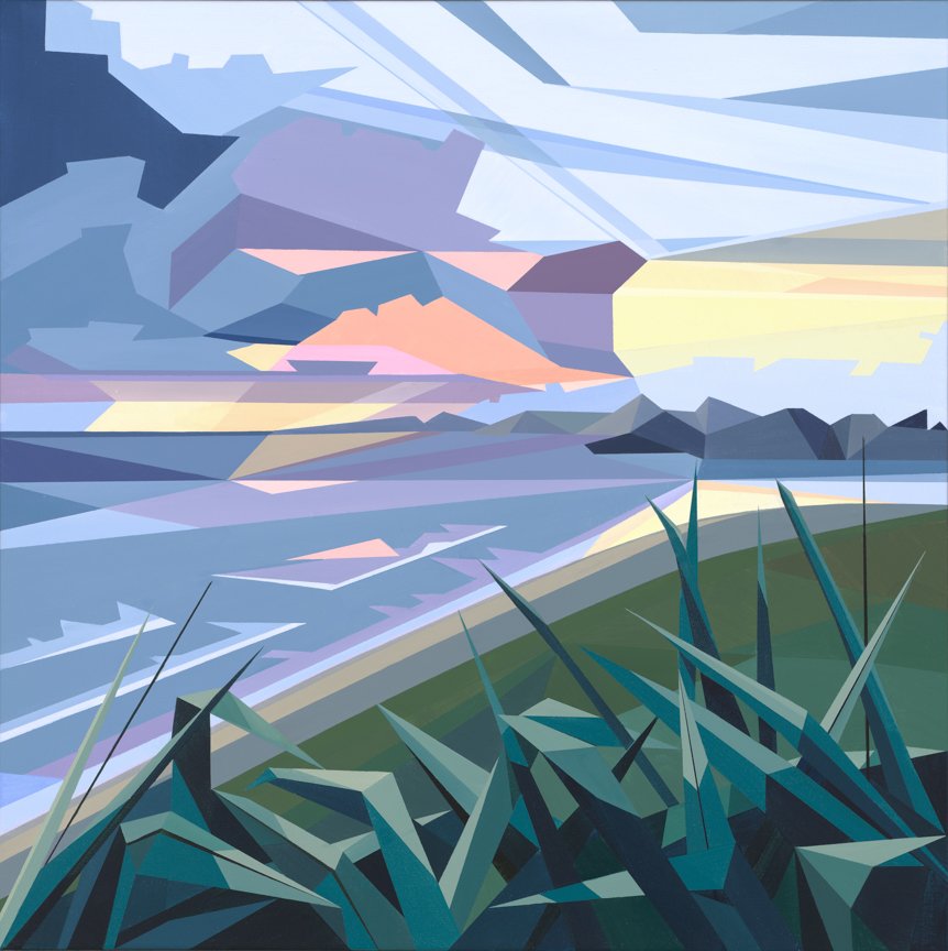 Harakeke at Twilight