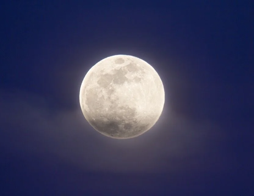 Full Moon Reflection