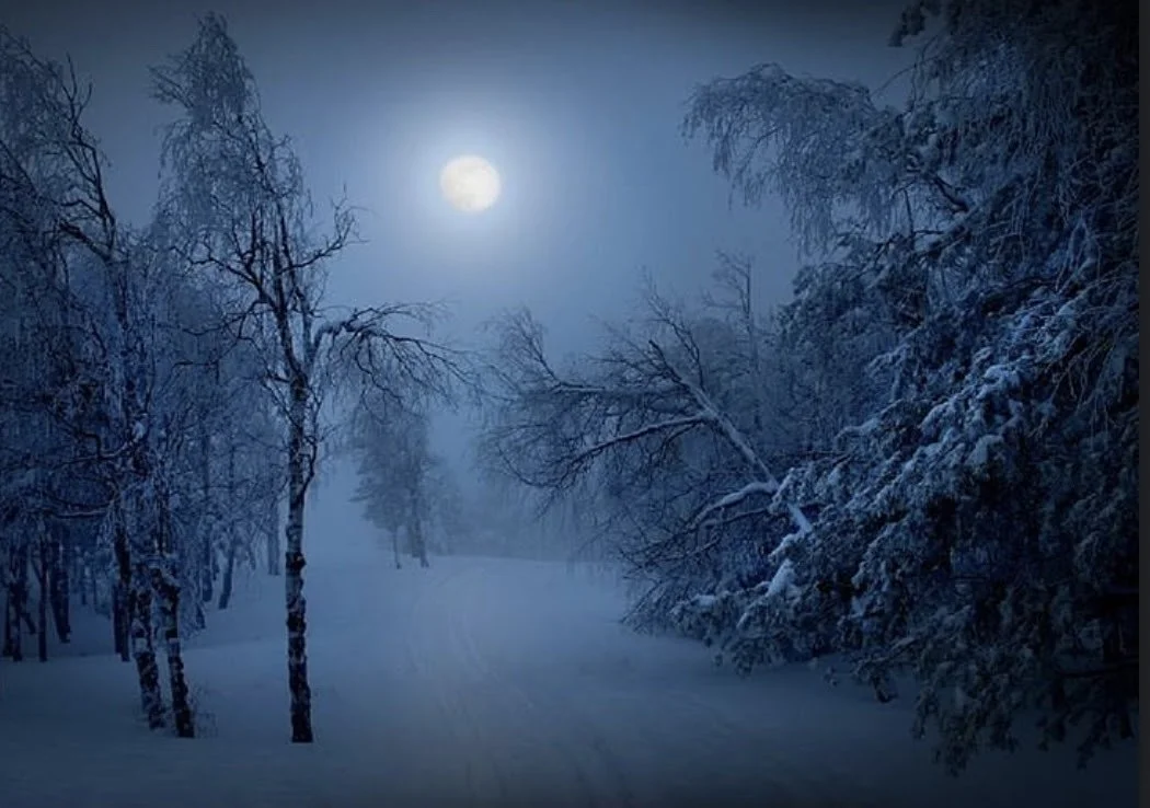 Full Moon Reflection