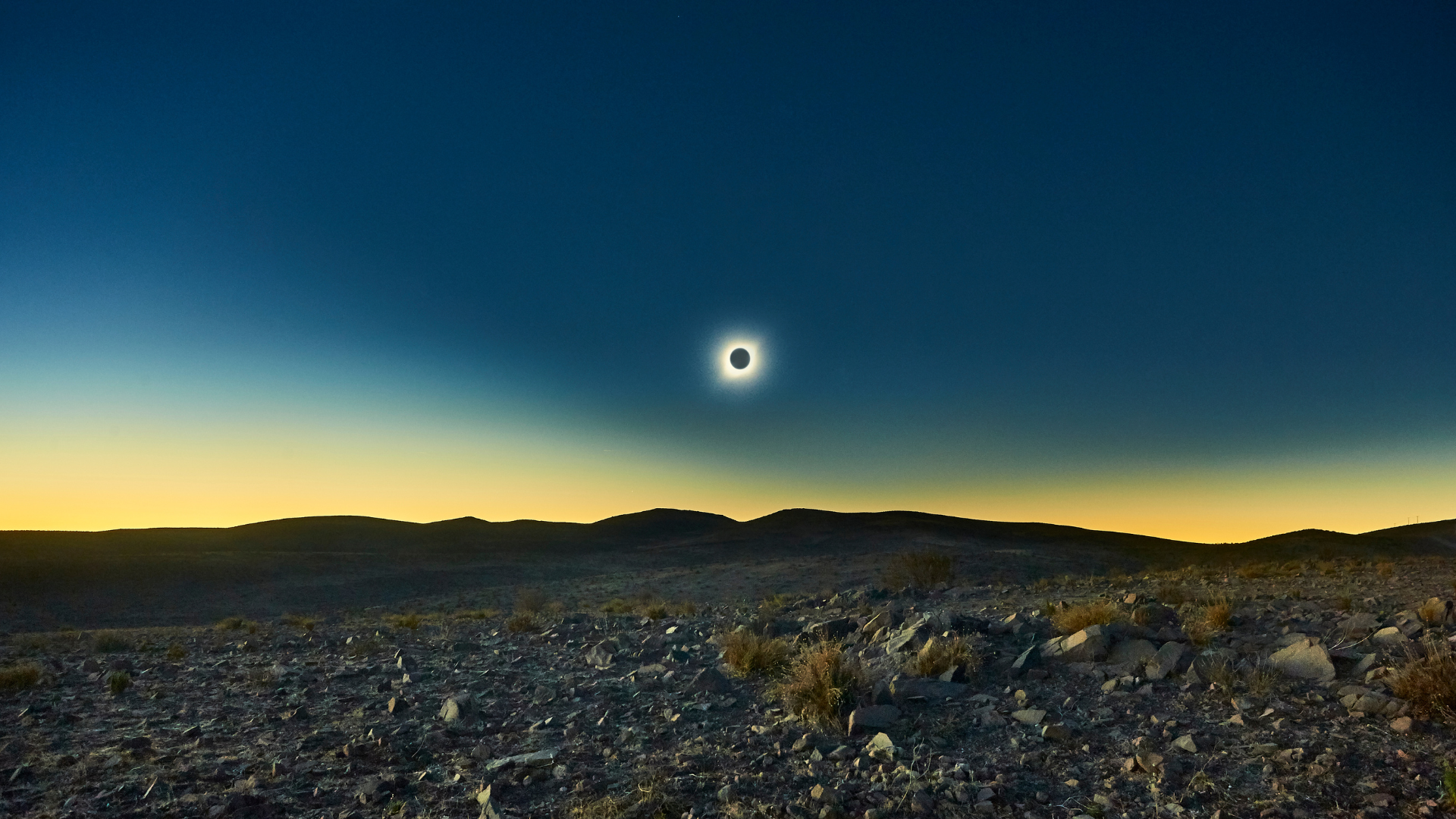 New Moon Total Solar Eclipse