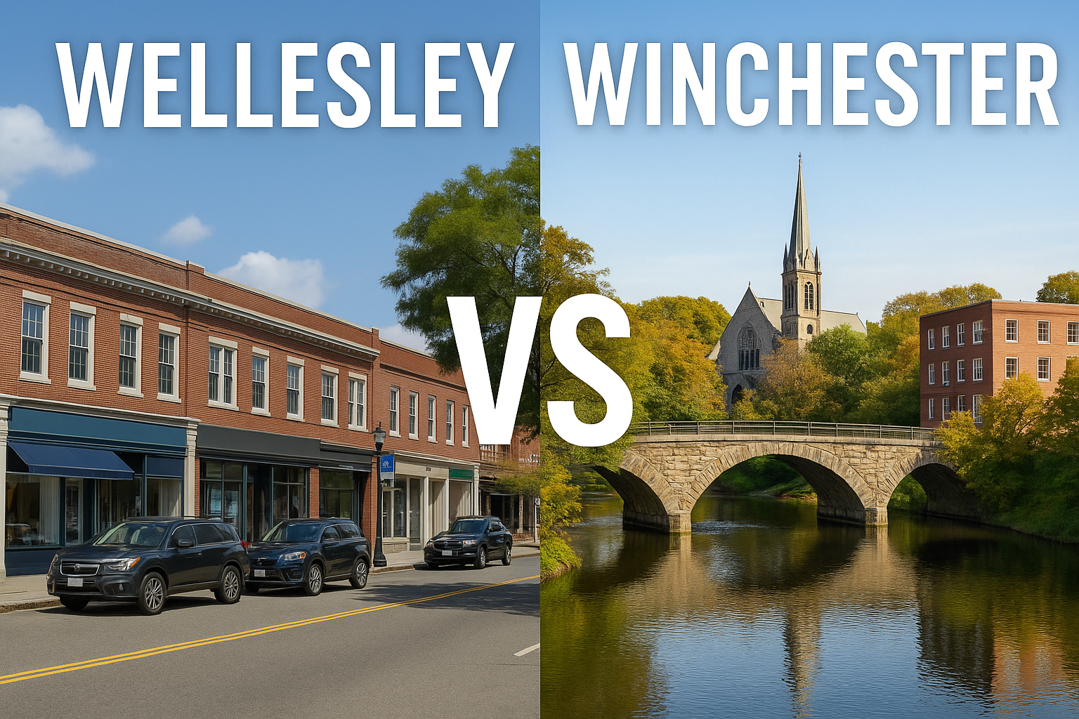 Wellesley vs. Winchester, MA: How Buyers Compare Two of Boston’s Most Sought-After Towns