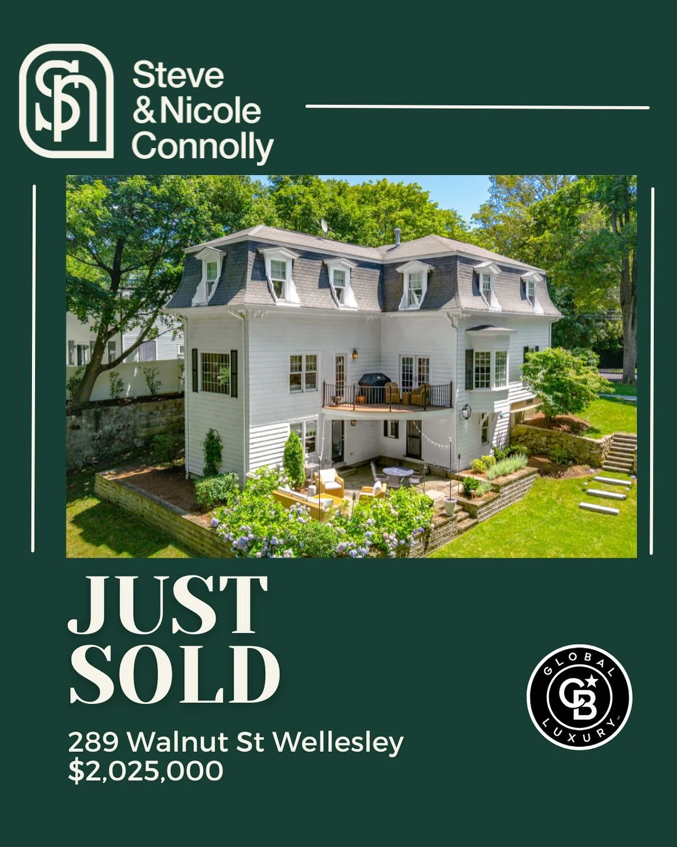✨ JUST SOLD! ✨ Congrats to our sellers at 289 Walnut! A beautiful property with incredible charm, this home truly stood out and we&rsquo;re thrilled for the new homeowners. Always great to work with @bellpetrinigroup to bring a great buyer into the c