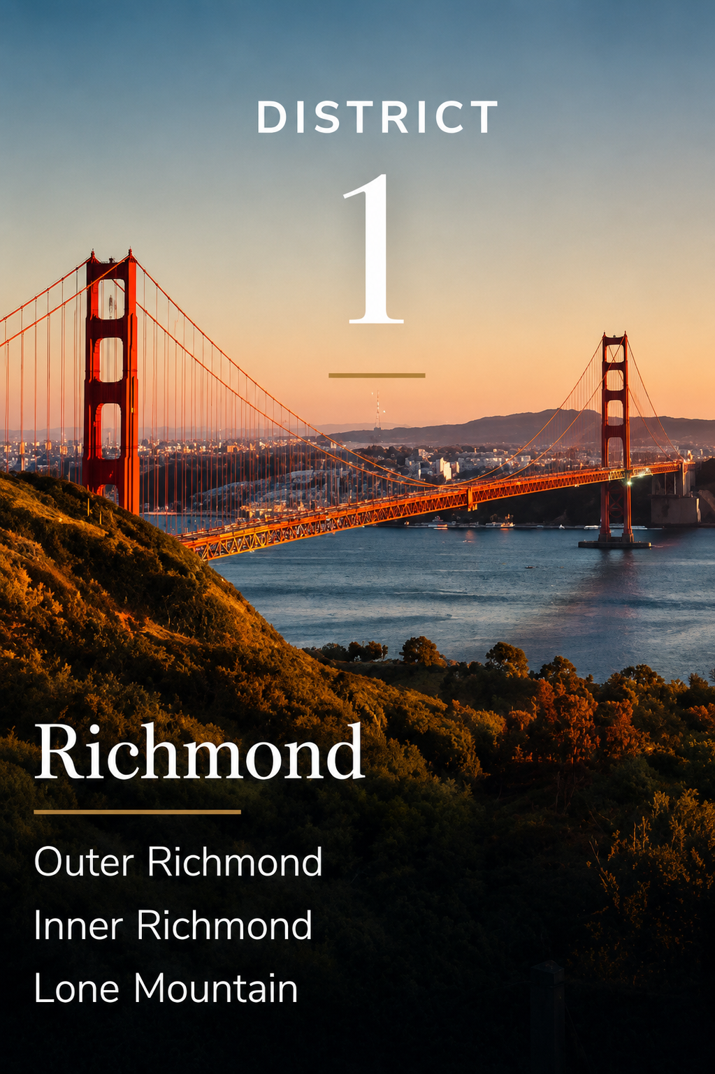 District 1 - Richmond District