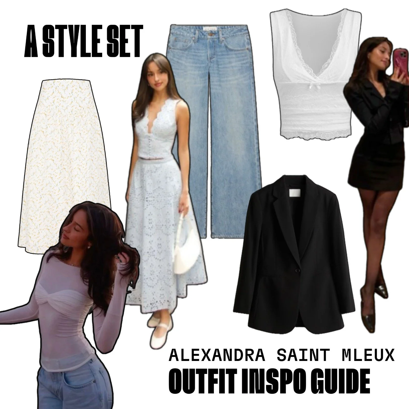 A Guide to Dressing Like Alexandra Saint Mleux