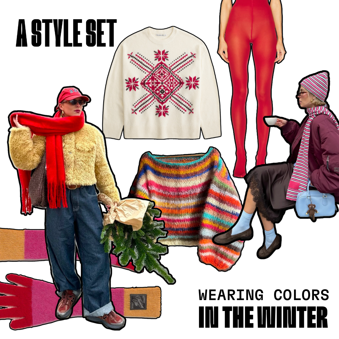 Your Guide to Wearing Colour in the Winter