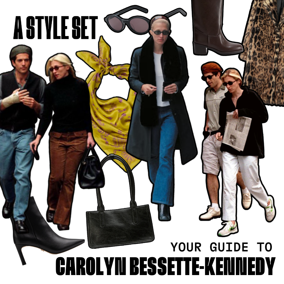 Channeling your inner Carolyn Bessette-Kennedy