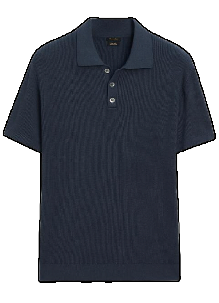 Short Sleeve Polo Sweater
