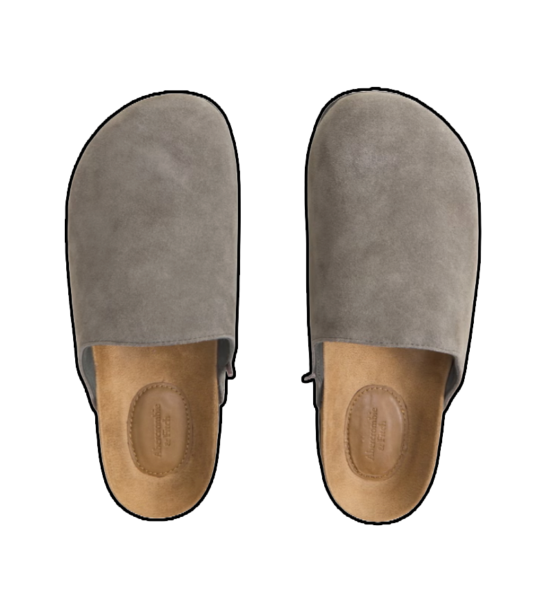 Suede Mules