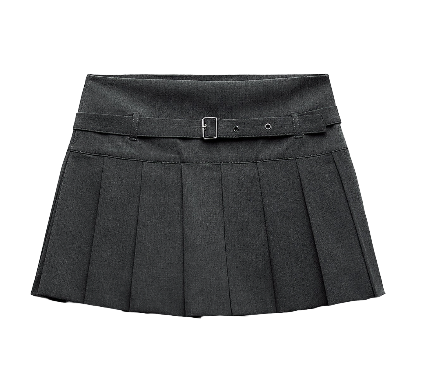 grey skirt