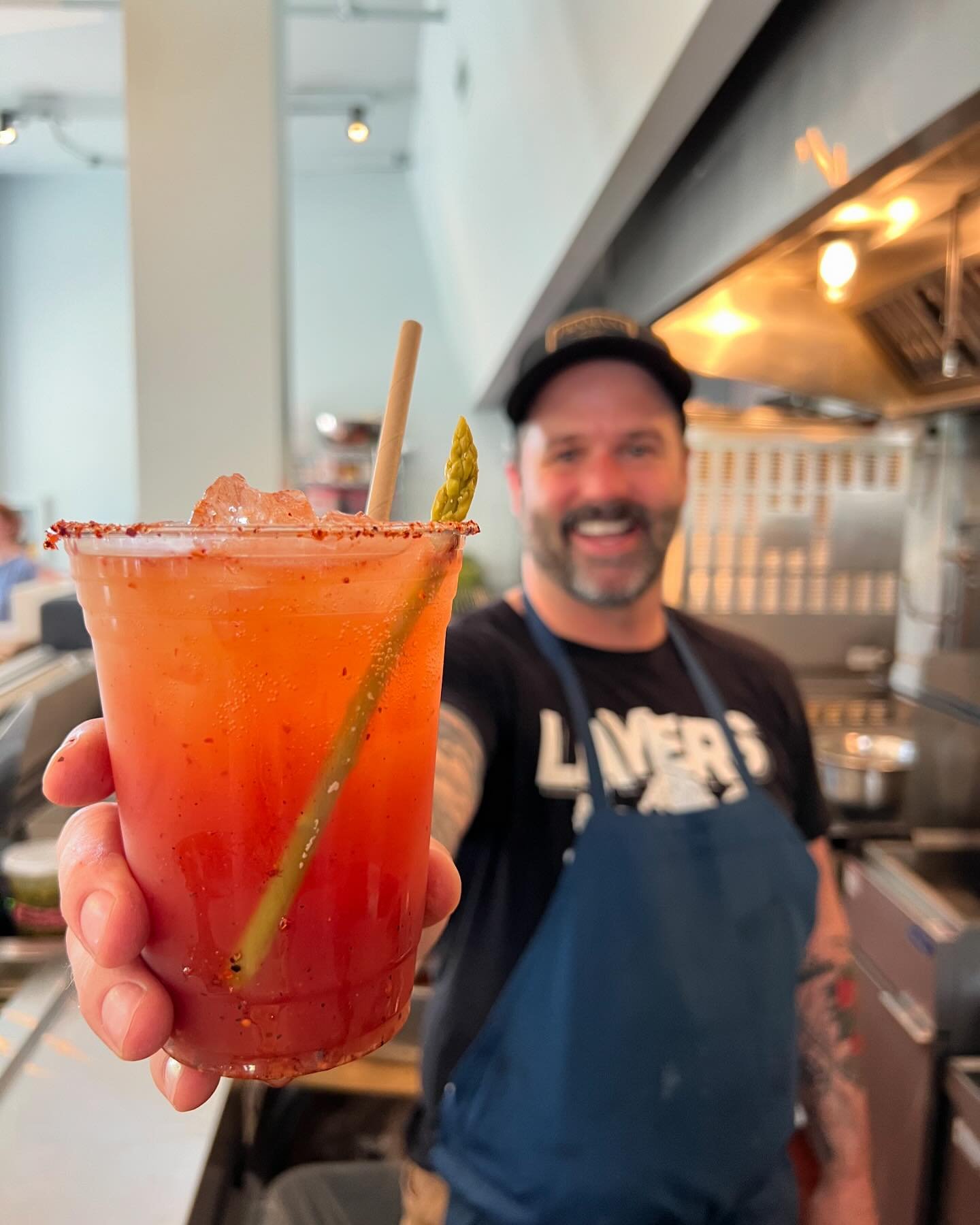 It&rsquo;s Spicy Micheladas and TBRs ALL 👏🏼 WEEKEND 👏🏼 LONG 👏🏼 Come and grab one&hellip;or five. Oh, and hey!! The park and lake are just a stones throw from our front door, whether you dine with us or take it across the street, we&rsquo;re jus