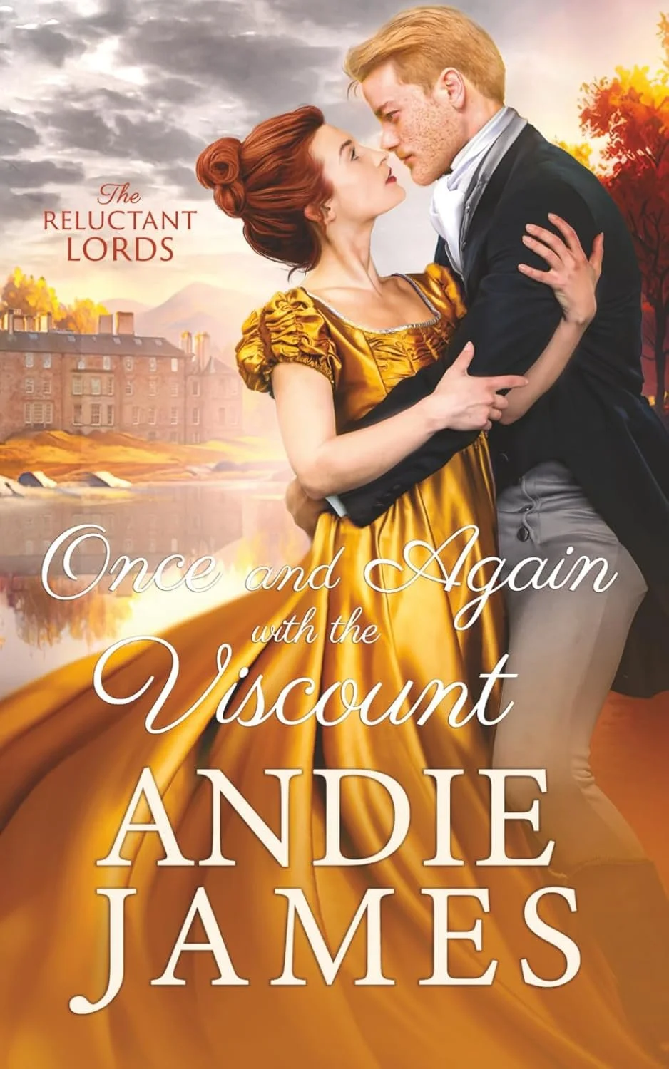 Book Cover of Once Again with the Viscount by Andie James