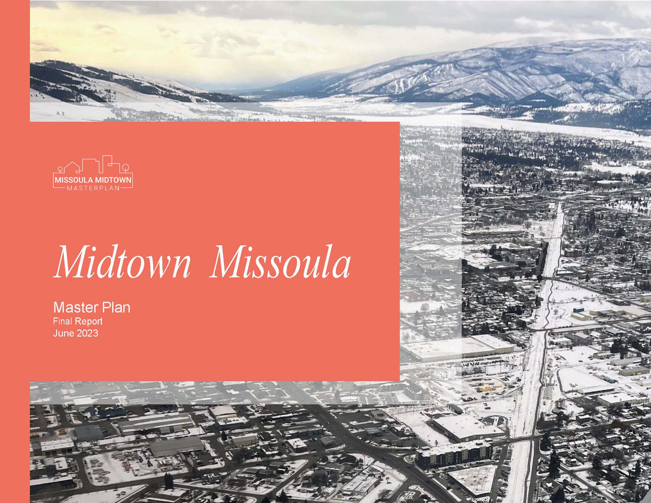 Cover of Midtown Missoula Master Plan by ECOnorthwest