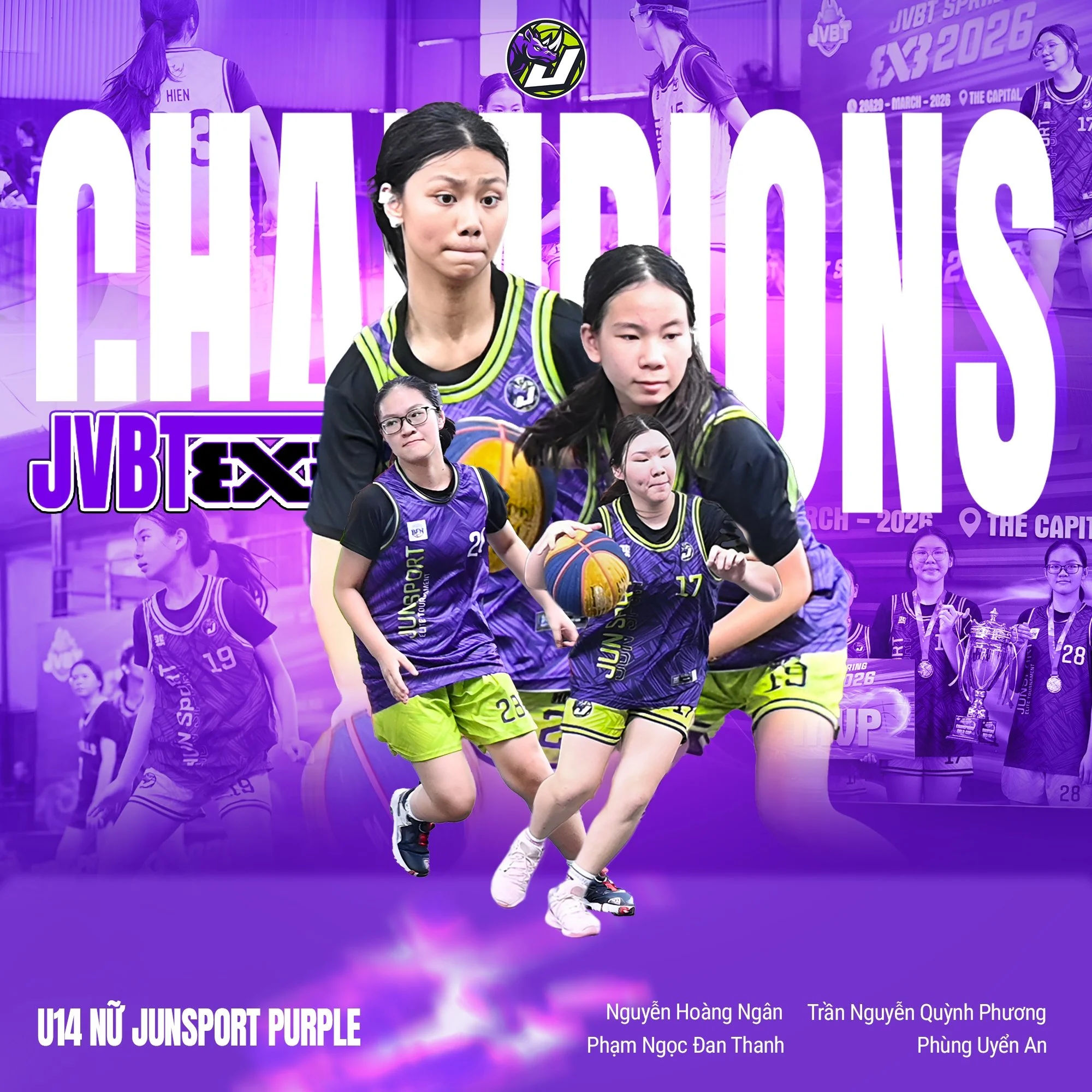U14 Nữ JUN PURPLE Champion JVBT.jpg