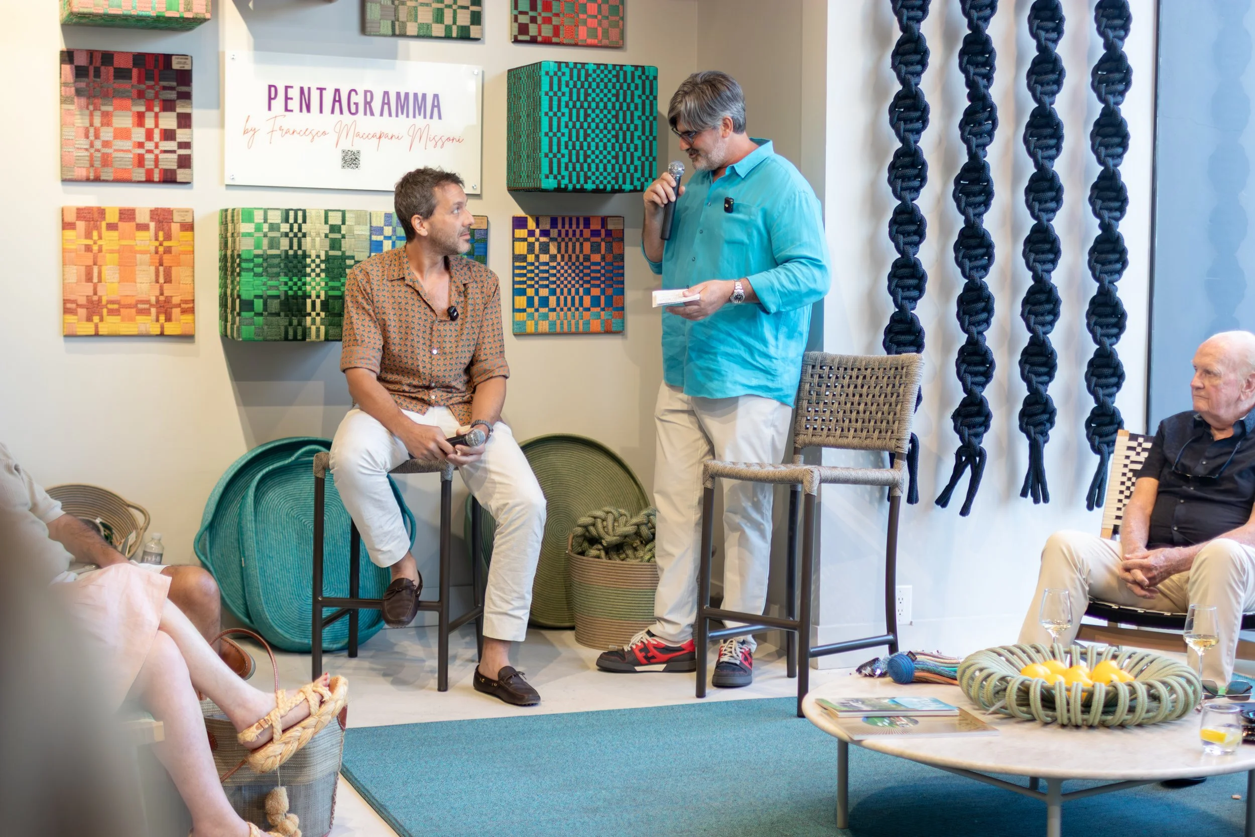 Francesco Maccapani Missoni Collection at Tidelli El Paseo