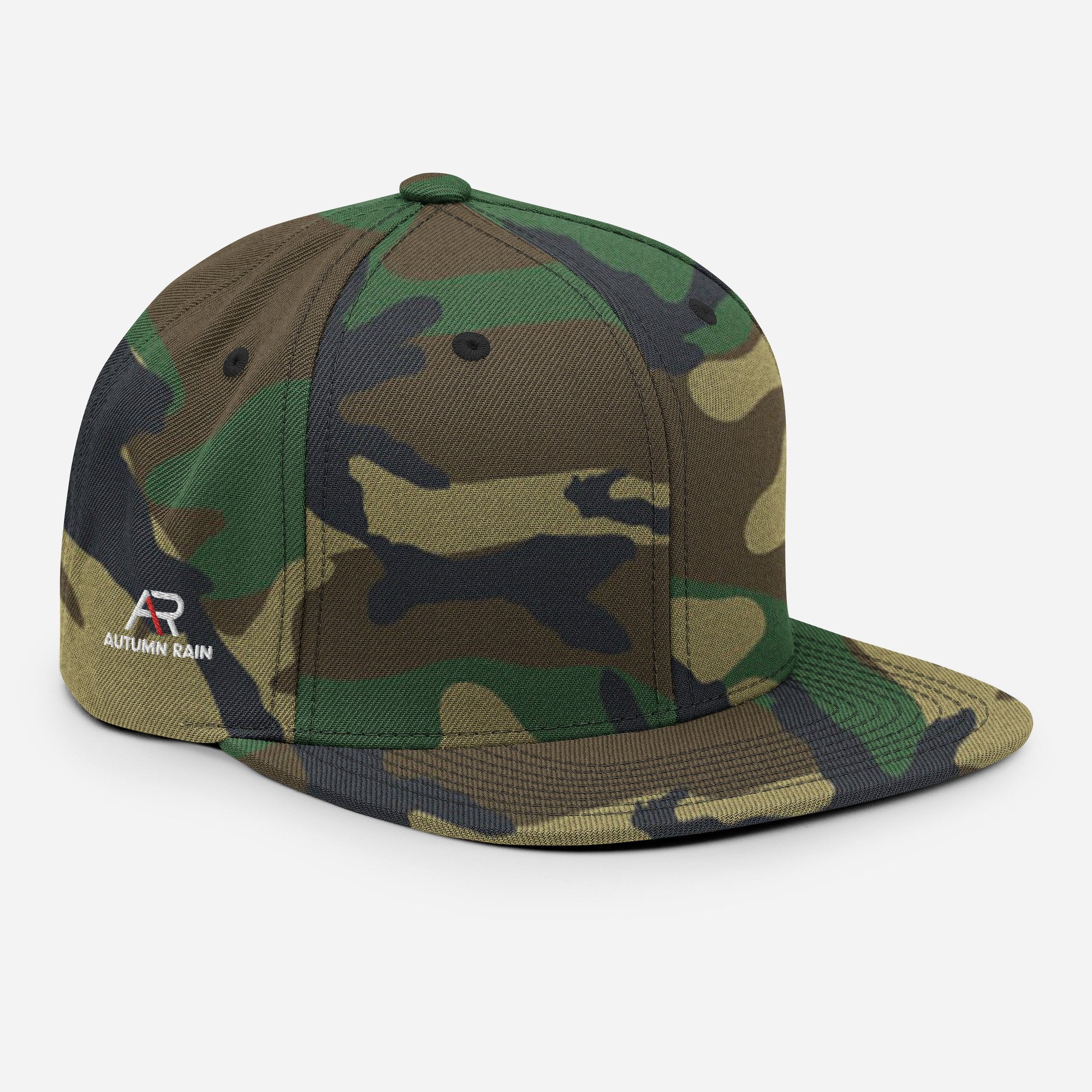 Camo Snapback Hat