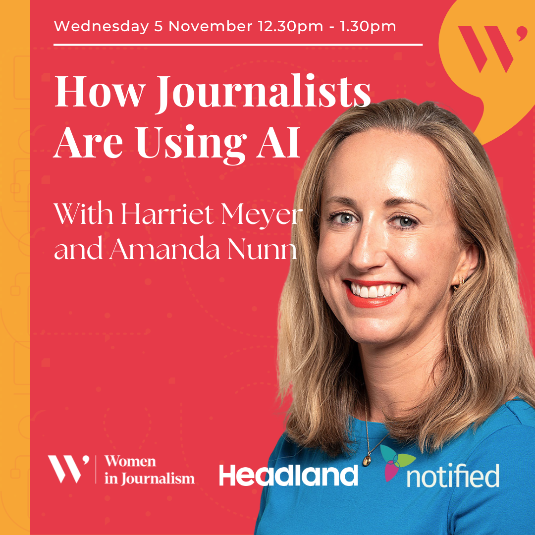 How Journalists Are Using AI with Harriet Meyer
