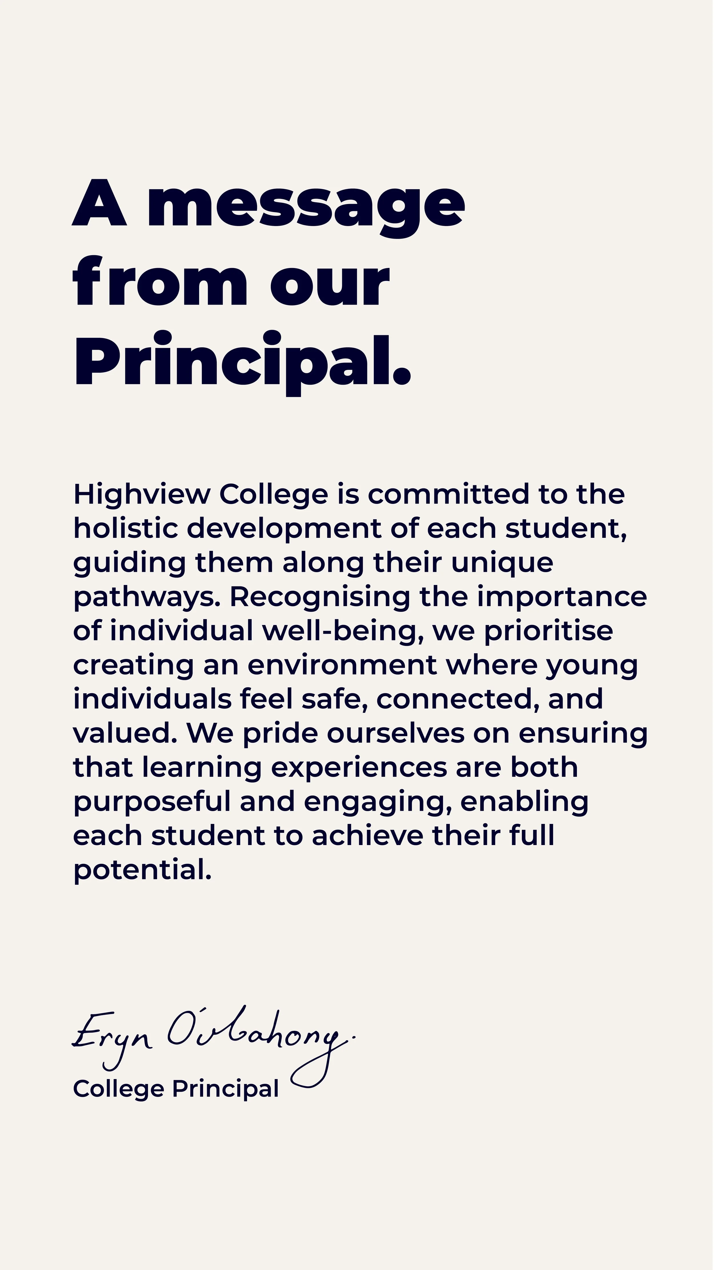 Highview College Highlights - Indesign.jpg