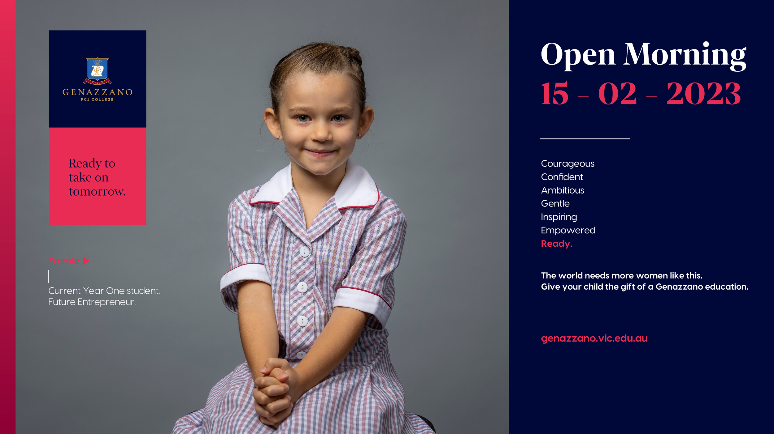 Bill Board campaign designed by Madison Daffy