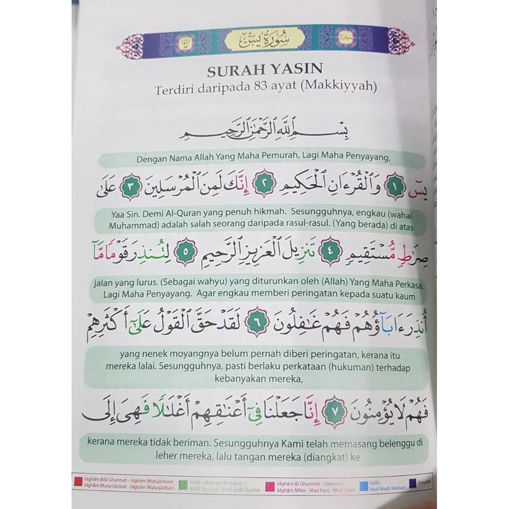 Al Quran Al-Karim Amazing A4 Size With Waqf & Ibtida' (COMPILED ...