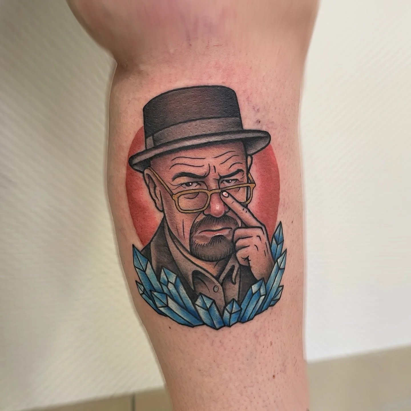 Walter White from Breaking Bad by Ann

#breakingbad #brakingbadtattoo #walterwhite #walterwhitetattoo #heisenberg