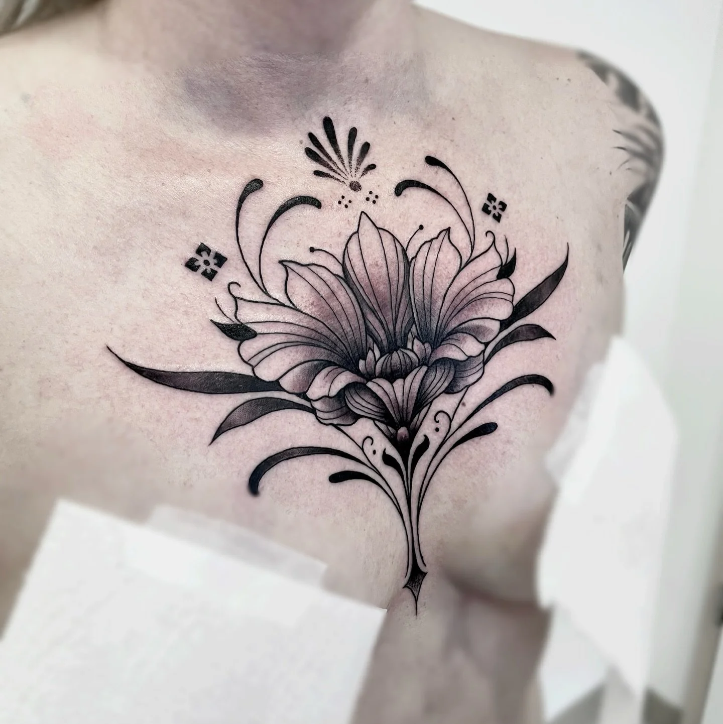Ein weiteres Wannado by Ann - Schaut in die Highlights f&uuml;r verf&uuml;gbare Motive 

#mandalatattoo #mandala #flowertattoo #neotraditionaltattoos #velten
