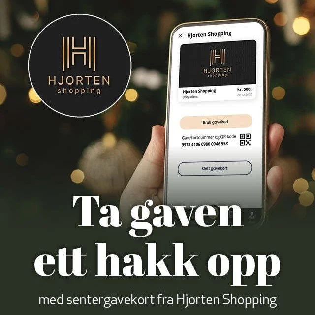 Kj&oslash;p digitalt gavekort p&aring; hjortenshopping.no eller fysisk gavekort p&aring; @wagner.savoy.hitra og @jerniahitra 🎁 

#hainnellokalt #hitra #julegavetips