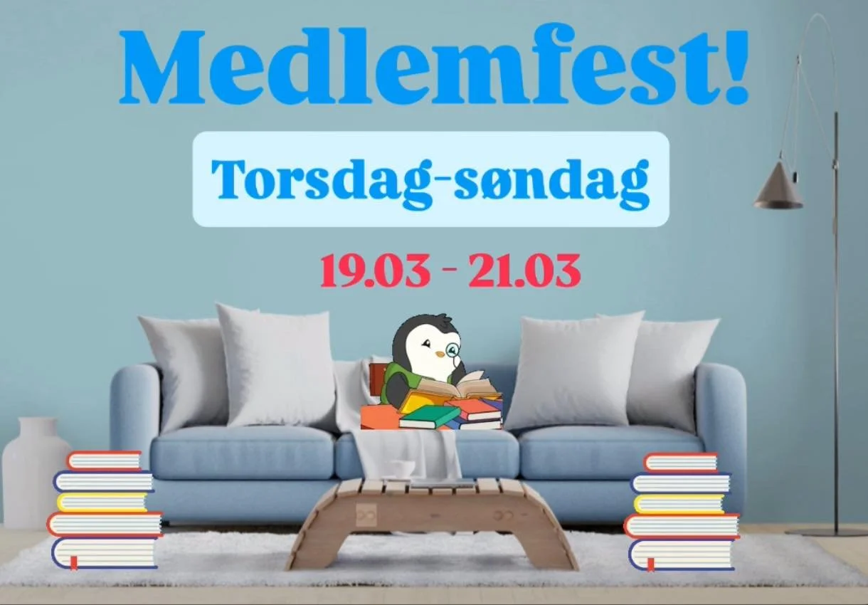 #norlihjorten N&aring; er det medlemsfest hos Norli, og som medlem av Norli PLUSS f&aring;r du opptil 40% rabatt p&aring; nesten alle b&oslash;ker! Tilbudet gjelder i alle v&aring;re bokhandler til og med l&oslash;rdag 21. mars. #norlihjorten