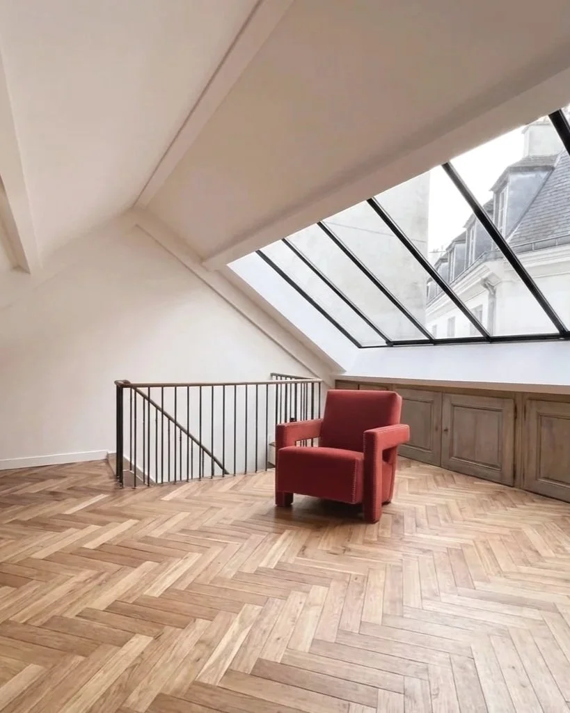 Rénovation triplex Saint-Germain-des-Prés, Paris 6ème, la chambre