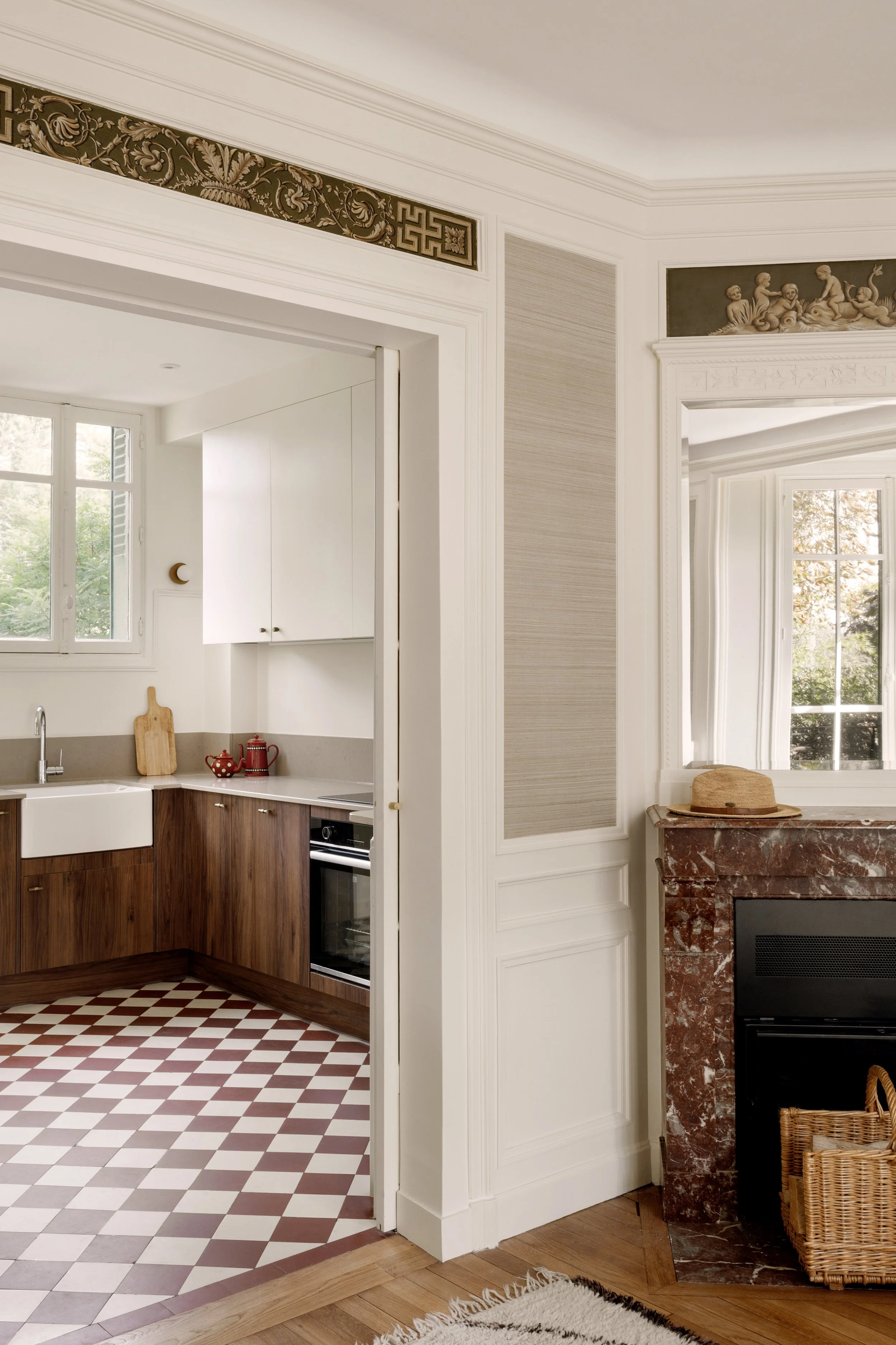 rénovation maison Croissy-sur-Seine, projet Léonard- la cuisine