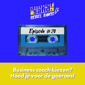 #20 Business coach kiezen? Hoed je voor de goeroes!