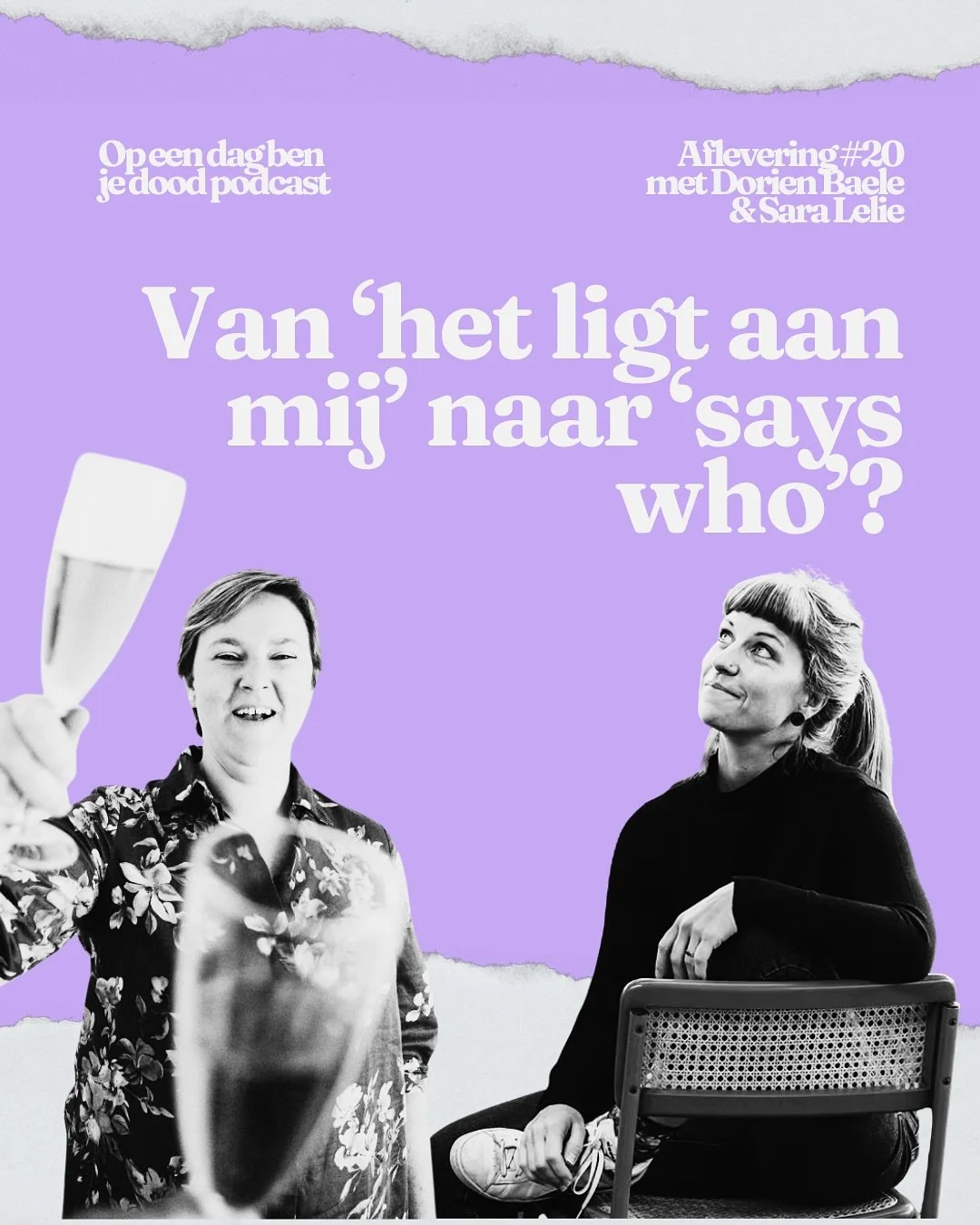 Dorien en Sara ontmoetten elkaar al carpoolend.  Op weg naar de live dag van Time Rebels.   Twee vreemden. Uit dezelfde stad (Aalst represent 🙌). Met gelijkaardige struggles: een zware mental load, meer interesses dan uren in een dag en het gevoel d