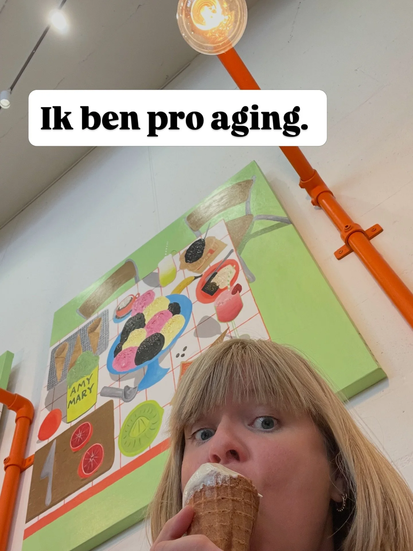 Het clich&eacute; wil dat verjaren &ldquo;elk jaar een beetje pijnlijker wordt&rdquo; of dat je dat als vrouw op een gegeven moment niet meer viert. I call bullshit. ​
​
Ofwel word je ouder, ofwel ga je dood. Hoe kan je nu ni&eacute;t pro aging zijn!